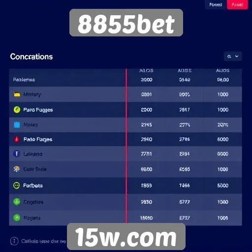 Comparativo entre 8855bet e concorrentes no mercado